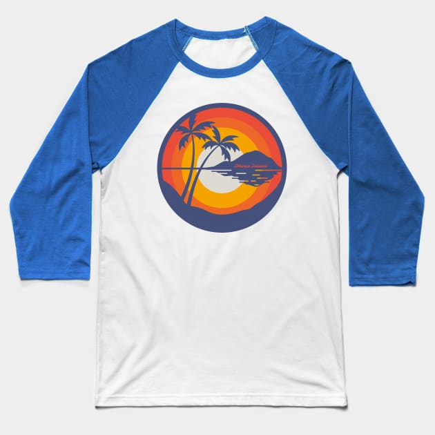 Marco Island Vacay Style Baseball T-Shirt by Hashtagified